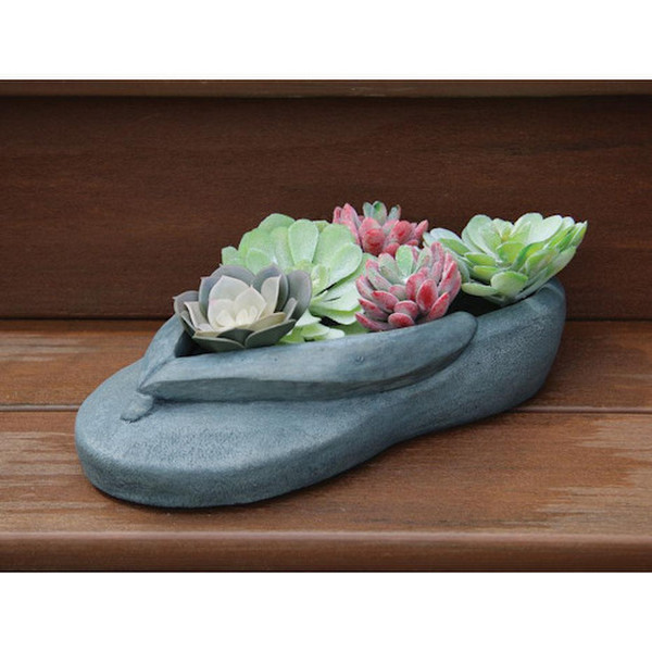 small Flip Flop Planter innovative design takes the form of a flip-flop sandal
